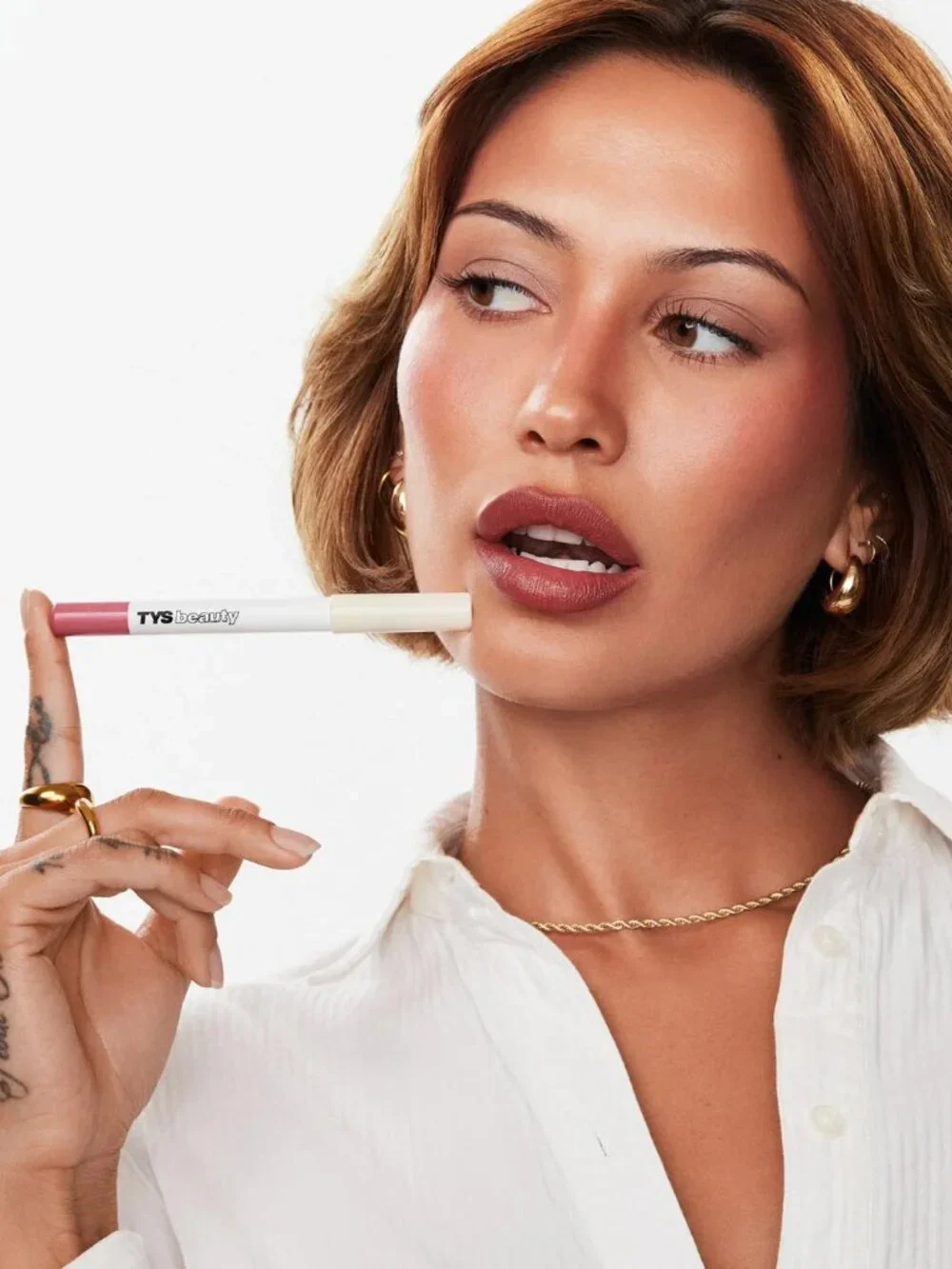 TYS Lip Liner Crayon - Muted Mauve